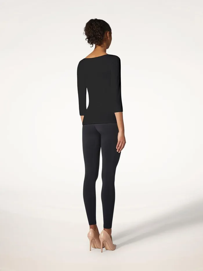 Wolford Longsleeved Tops Cordoba Top Long Sleeves Black 8211 Women
