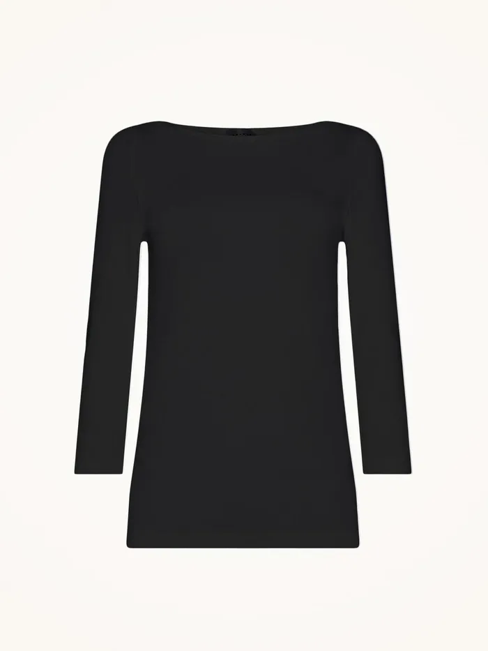 Wolford Longsleeved Tops Cordoba Top Long Sleeves Black 8211 Women