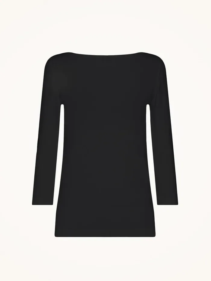 Wolford Longsleeved Tops Cordoba Top Long Sleeves Black 8211 Women