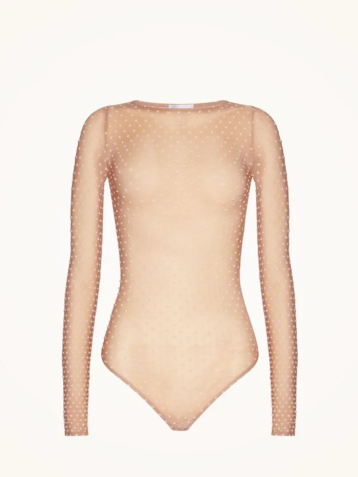 Wolford String Bodies Dots String Body Fairly Lightwhite 8211 Women