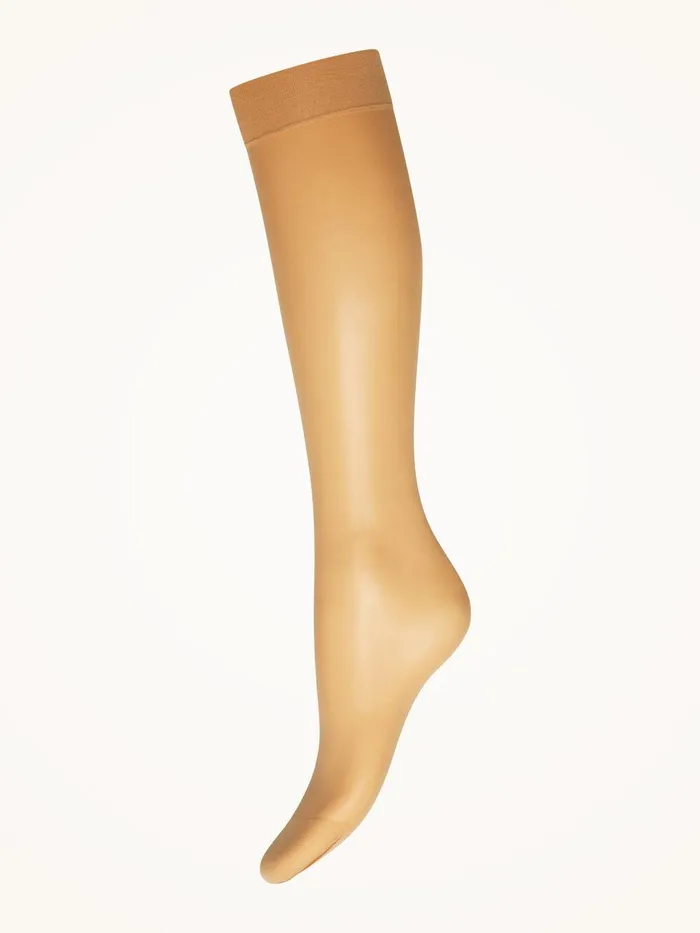 Wolford ThighHighs and KneeHighs Individual 10 KneeHighs Gobi 8211 Women