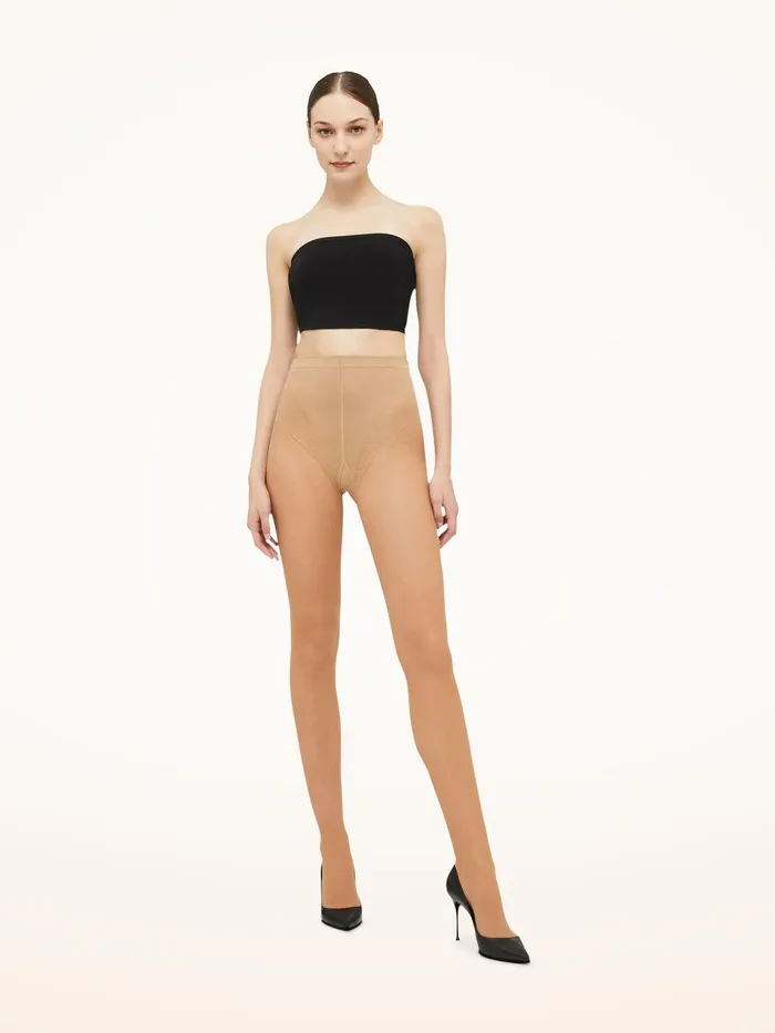 Wolford Tights and Socks Tummy 20 Control Top Tights Gobi 8211 Women