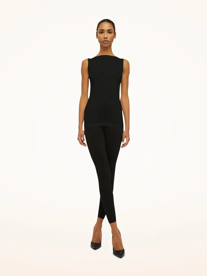 Wolford Tops and Tshirts Aurora Top Sleeveless Black 8211 Women