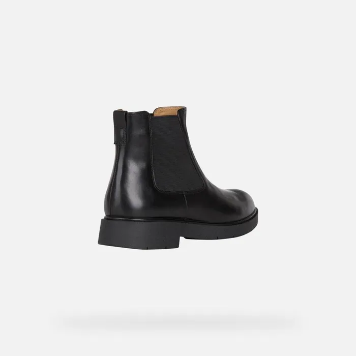 Woman Geox Ankle Boots SPHERICA EC1 C Chelsea Boots Black Woman Geox Black
