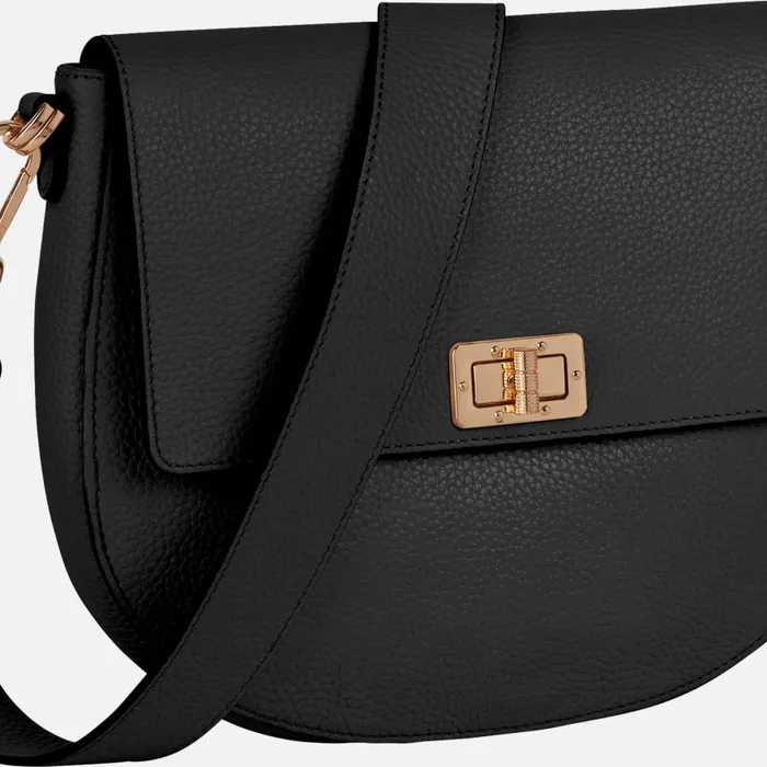 Woman Geox Bags FLAVIE A Women039s Black Shoulder Bag Online Store Black