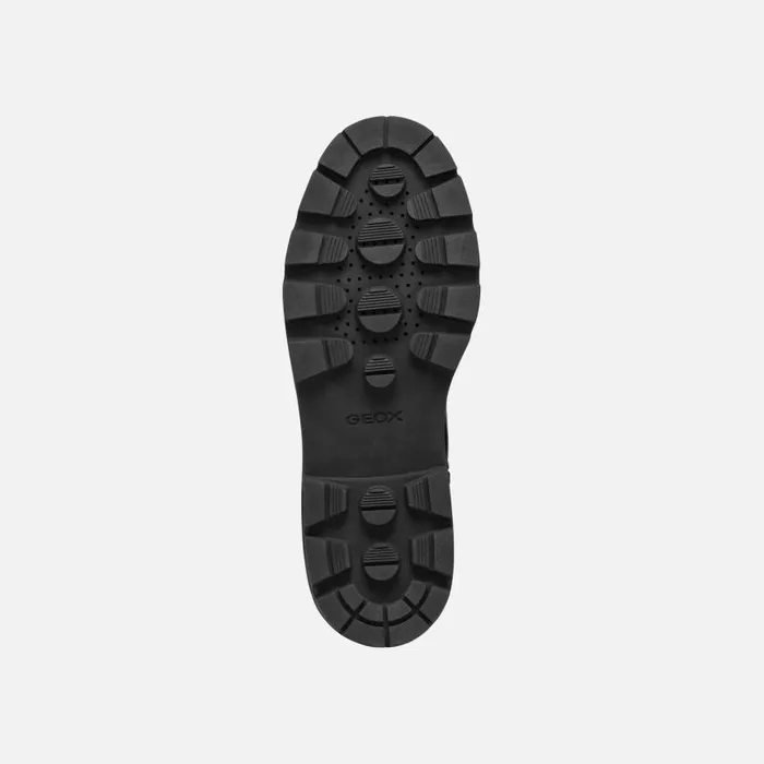 Woman Geox Boots FELLENY WOMAN Black Leather Boots Black