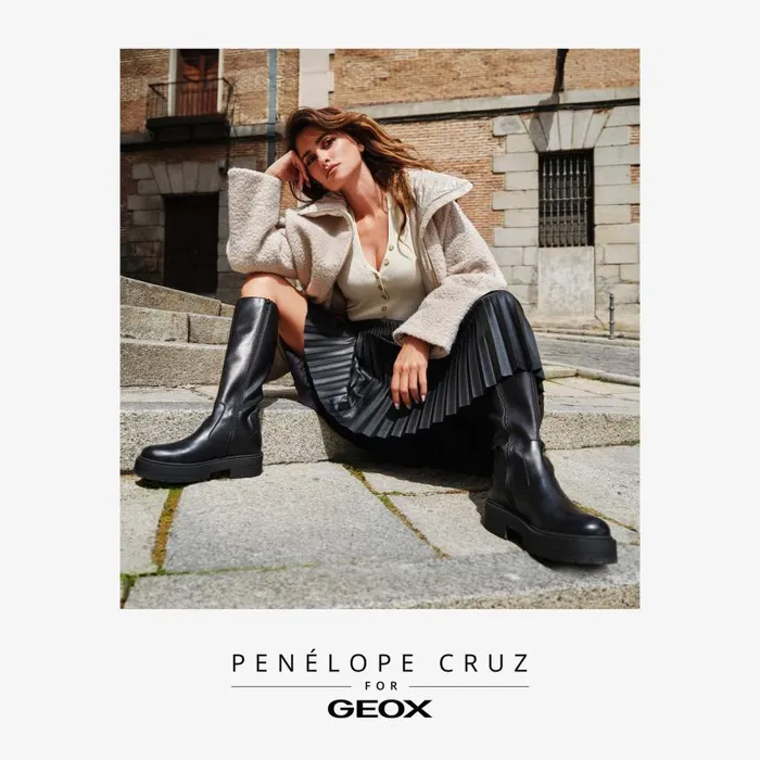 Woman Geox Boots SPHERICA EC7 F High Boots Black Woman Geox Black