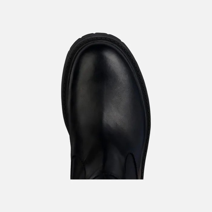 Woman Geox Boots SPHERICA EC7 F High Boots Black Woman Geox Black