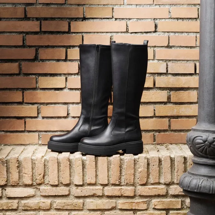 Woman Geox Boots SPHERICA EC7 F High Boots Black Woman Geox Black