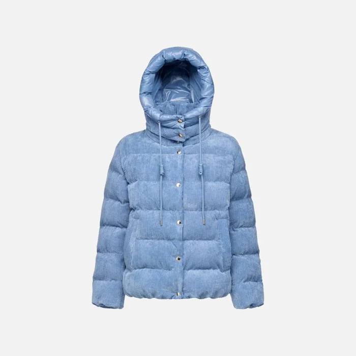 Woman Geox Jackets LOISIA WOMAN Infinity Quilted Jacket Infinity