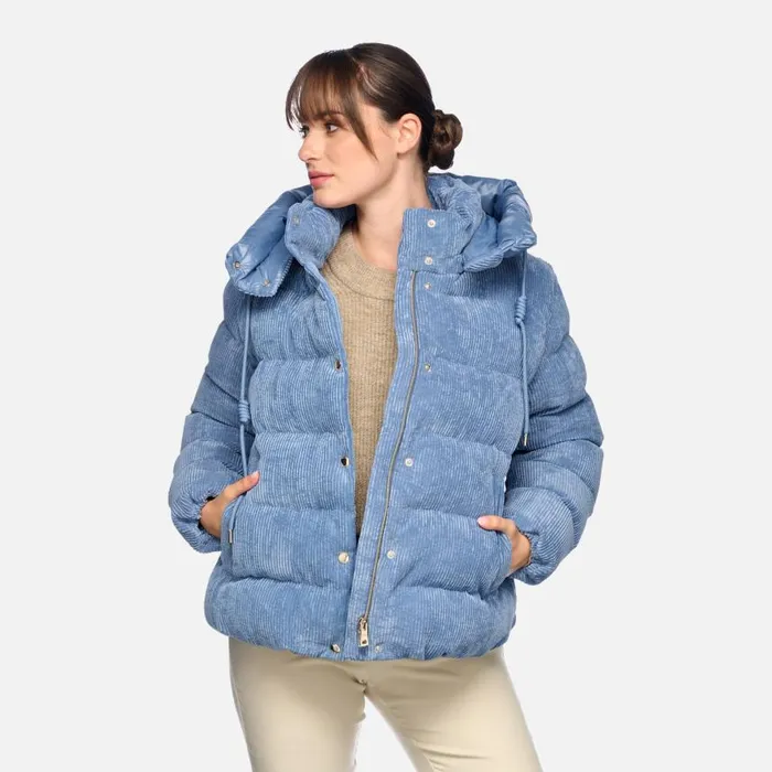 Woman Geox Jackets LOISIA WOMAN Infinity Quilted Jacket Infinity