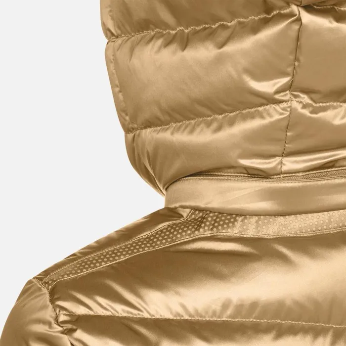 Woman Geox Jackets ZOSMA WOMAN Travertine Quilted Jacket Travertine