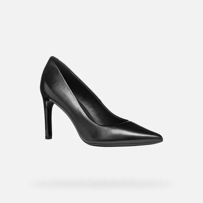 Woman Geox Pumps FAVIOLA WOMAN Black Highheeled Court Shoes Black