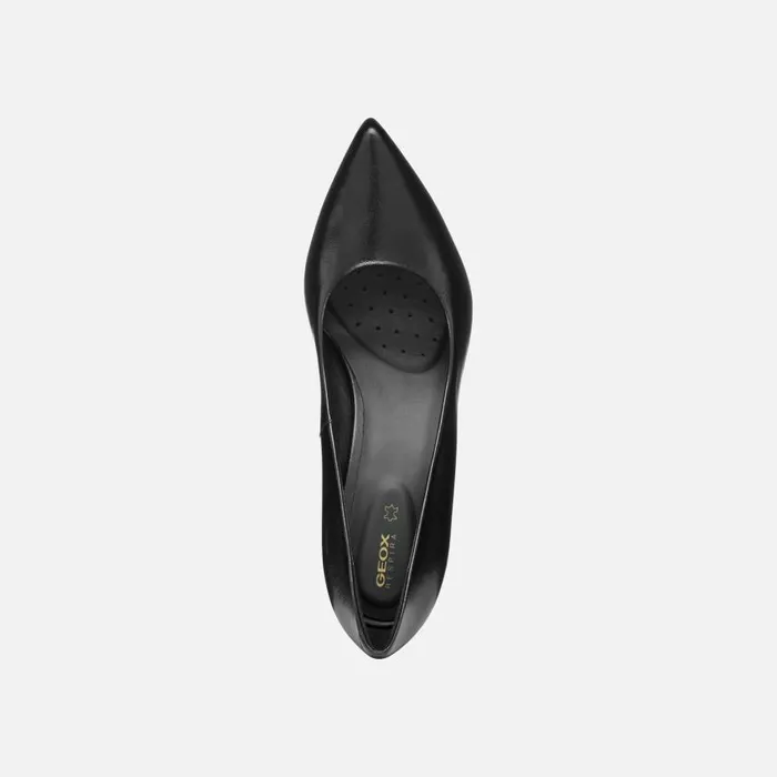 Woman Geox Pumps FAVIOLA WOMAN Black Highheeled Court Shoes Black