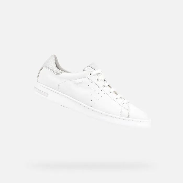 Woman Geox Sneakers JAYSEN Women039s White Low Top Sneakers Collection White