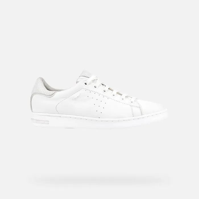 Woman Geox Sneakers JAYSEN Women039s White Low Top Sneakers Collection White