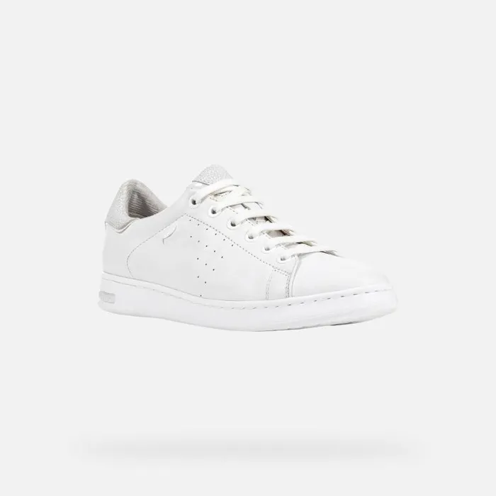Woman Geox Sneakers JAYSEN Women039s White Low Top Sneakers Collection White