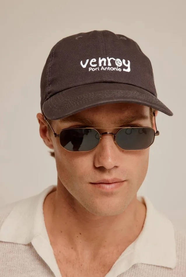 WomanMan Venroy Destination Merch Port Antonio Cotton Logo Cap