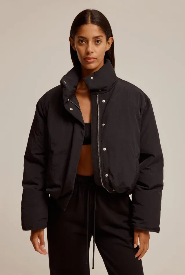 Woman Venroy Blazers and Jackets Nylon Puffer Jacket