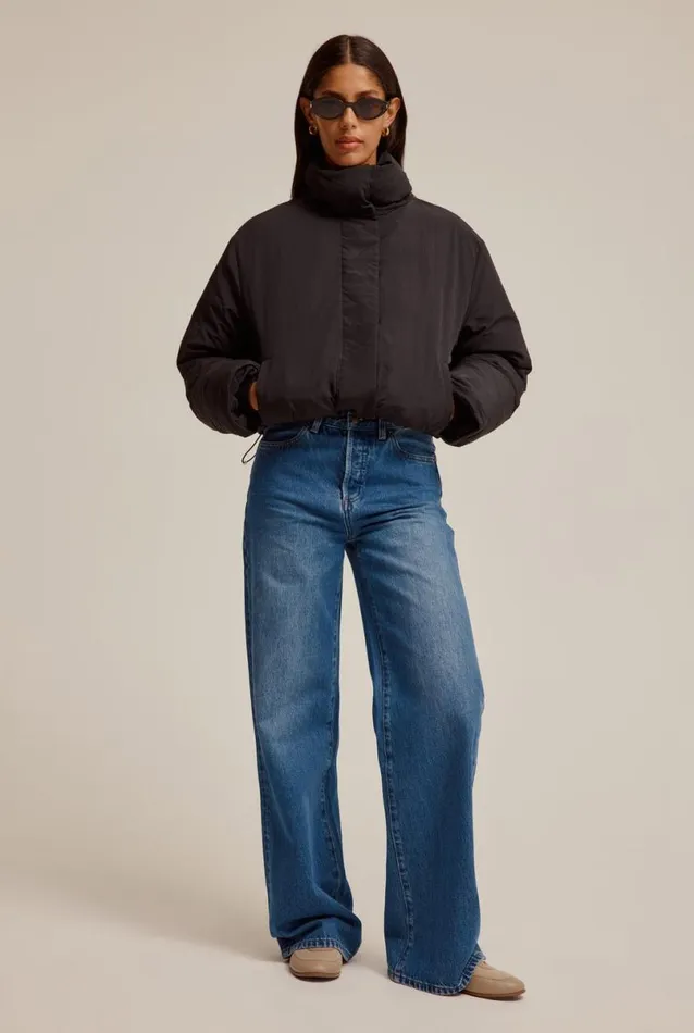 Woman Venroy Blazers and Jackets Nylon Puffer Jacket