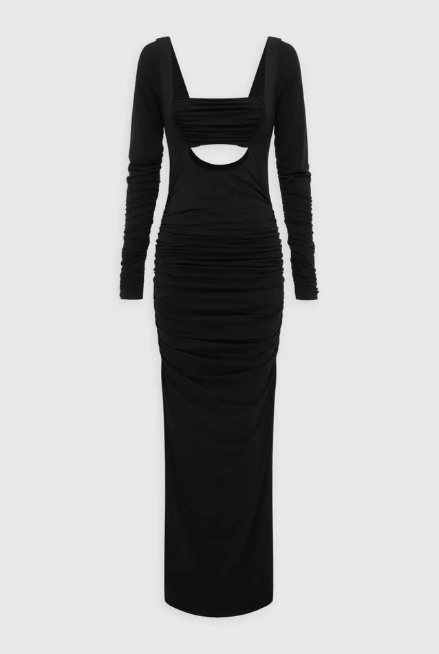 Woman Venroy Dresses Cut Out Jersey Dress