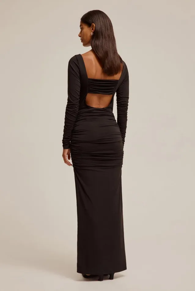 Woman Venroy Dresses Cut Out Jersey Dress