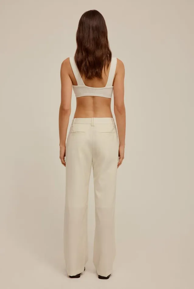 Woman Venroy Pants Wool Tailored Trouser