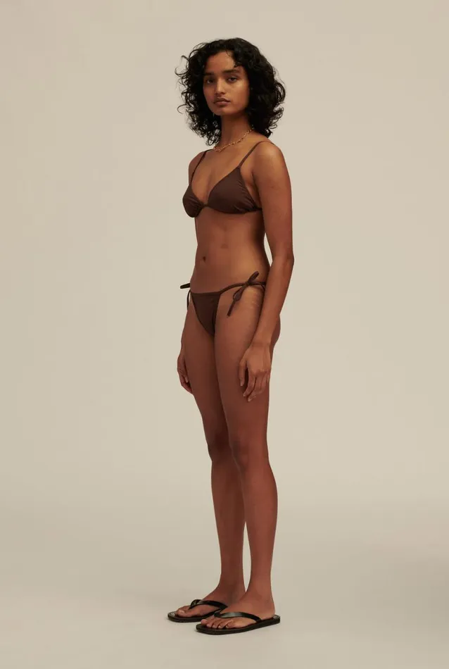 Woman Venroy Swim and Separates String Bikini Brief