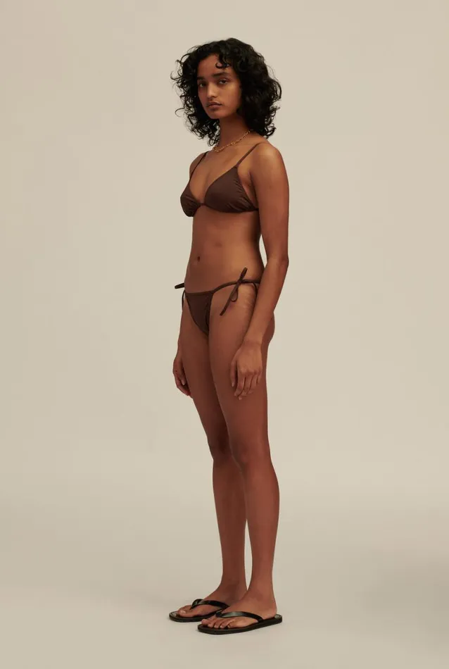 Woman Venroy Swim and Separates String Bikini Brief