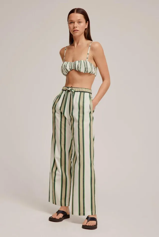 Woman Venroy Tops Gathered Cotton Bodice