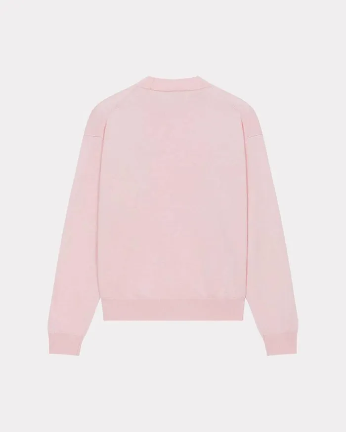 Women 039Boke Flower039 Embroidered Jumper Faded Pink Kenzo Sweaters And Cardigans