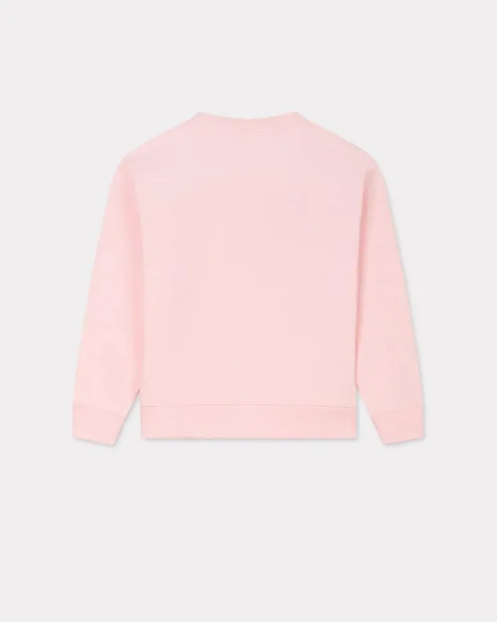 Women 039Boke Flower039 Sweatshirt Faded Pink Kenzo Sweatshirts And Hoodies
