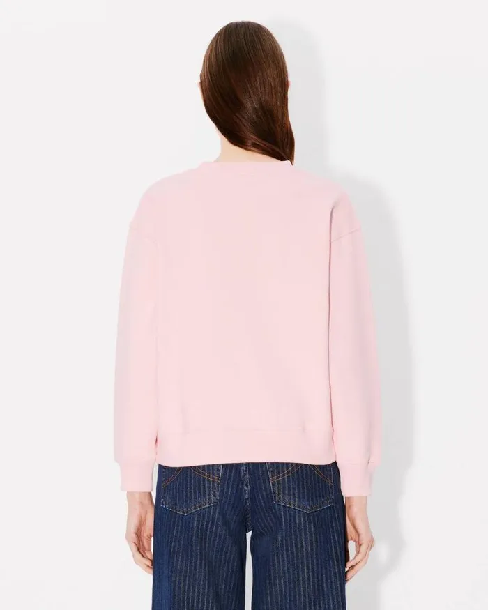 Women 039Boke Flower039 Sweatshirt Faded Pink Kenzo Sweatshirts And Hoodies