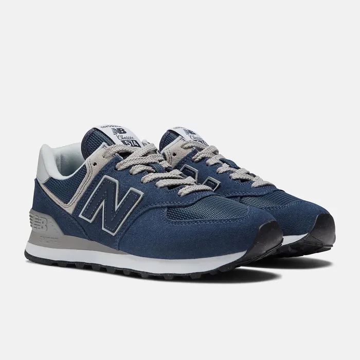 Women 574 Core Navy With White New Balance Lifestyle Women 574 Core Navy With White New Balance Lifestyle