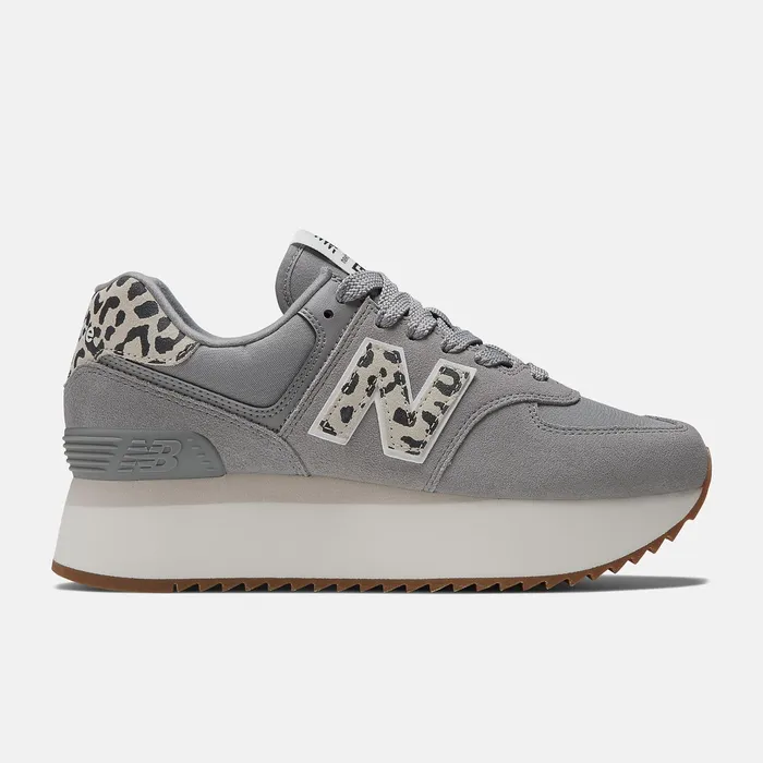 Women 574 Shadow Grey With Moonbeam And Sea Salt New Balance Lifestyle