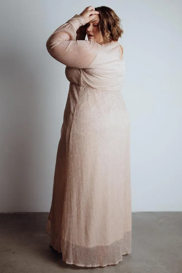 Women Abigail Sparkle Gown Champagne Baltic Born Embellished and Sequined Women Abigail Sparkle Gown Champagne Baltic Born Embellished and Sequined