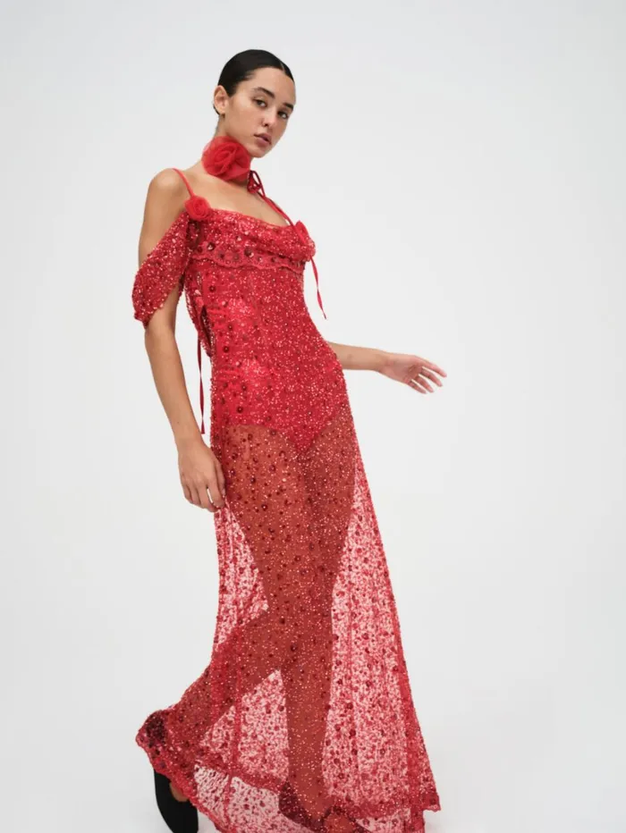 Women Amara Maxi Dress Red For Love and Lemons Dresses Women Amara Maxi Dress Red For Love and Lemons Dresses
