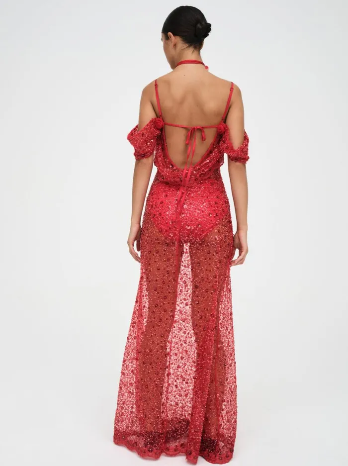 Women Amara Maxi Dress Red For Love and Lemons Dresses Women Amara Maxi Dress Red For Love and Lemons Dresses