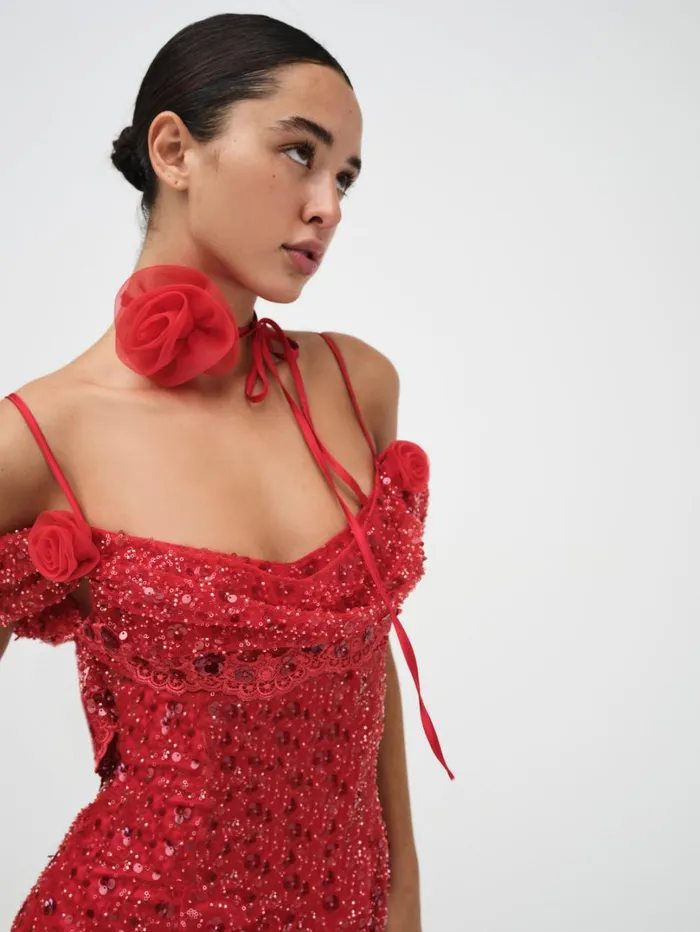 Women Amara Maxi Dress Red For Love and Lemons Dresses Women Amara Maxi Dress Red For Love and Lemons Dresses