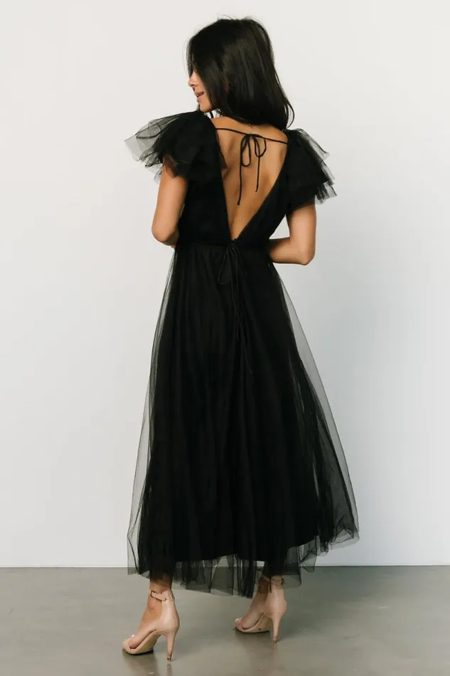 Women Annabella Tulle Dress Black Baltic Born Tulle Styles Women Annabella Tulle Dress Black Baltic Born Tulle Styles