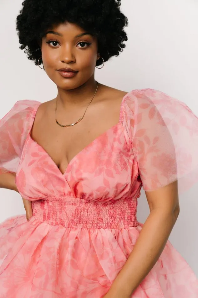 Women Antoinette Tulle Tiered Dress Rose Floral Baltic Born Tulle Styles Women Antoinette Tulle Tiered Dress Rose Floral Baltic Born Tulle Styles