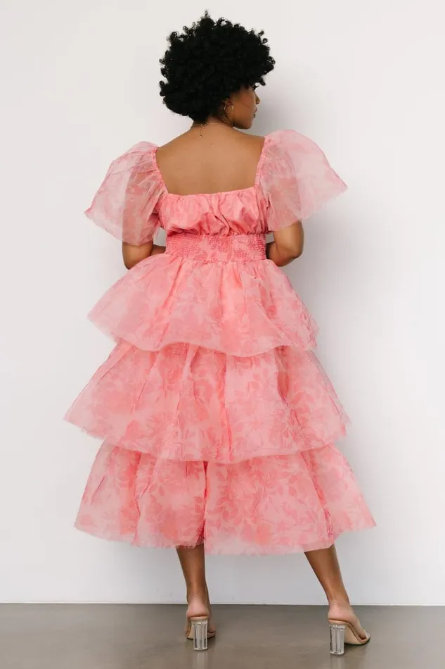 Women Antoinette Tulle Tiered Dress Rose Floral Baltic Born Tulle Styles Women Antoinette Tulle Tiered Dress Rose Floral Baltic Born Tulle Styles