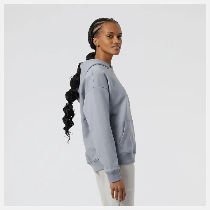Women Athletics Nature State French Terry Hoodie Steel New Balance Hoodies and Sweatshirts Women Athletics Nature State French Terry Hoodie Steel New Balance Hoodies and Sweatshirts