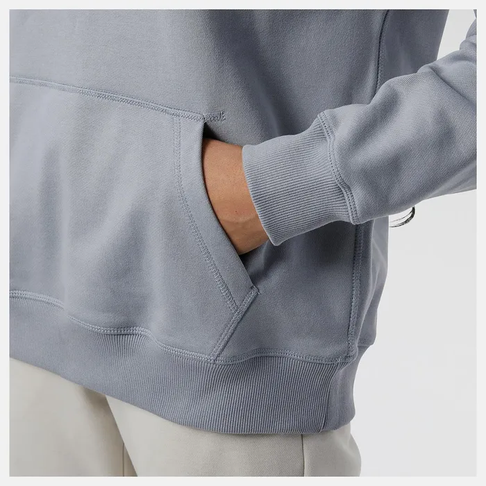 Women Athletics Nature State French Terry Hoodie Steel New Balance Hoodies and Sweatshirts Women Athletics Nature State French Terry Hoodie Steel New Balance Hoodies and Sweatshirts