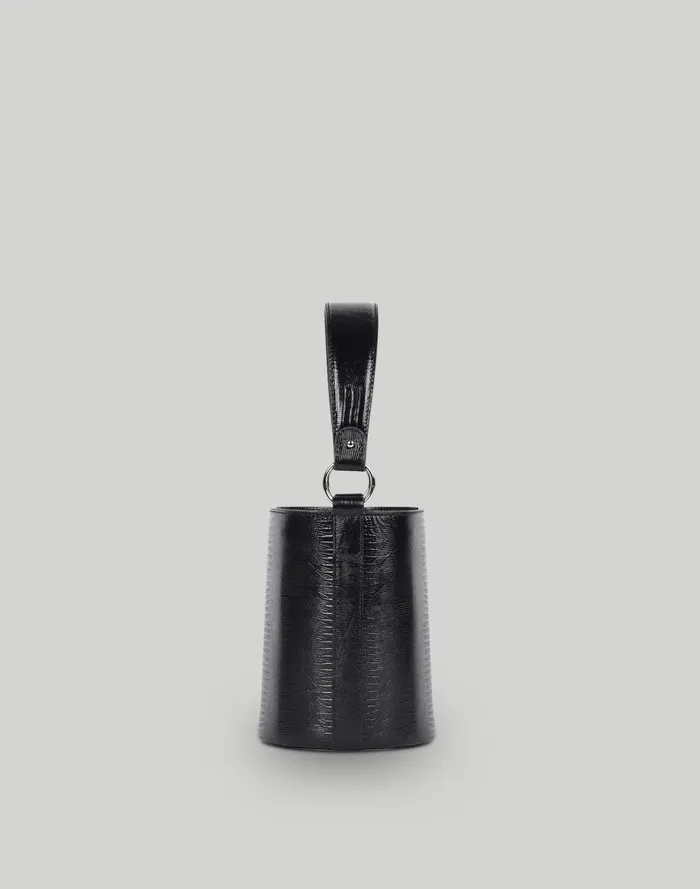 Women Bags Madewell Hyer Goods Mini Bucket Bag Black Jet