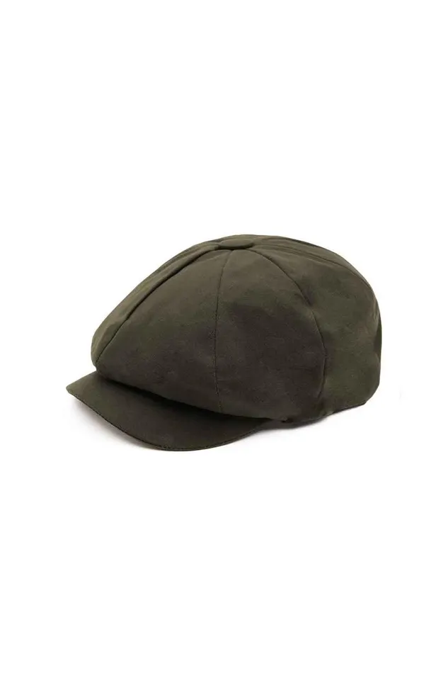 Women Baker Boy Green Wax Holland Cooper Hats and Headbands