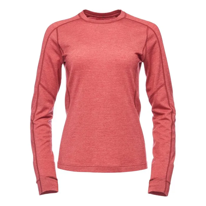 Women Baselayers Black Diamond Solution 150 Merino Baselayer Crew