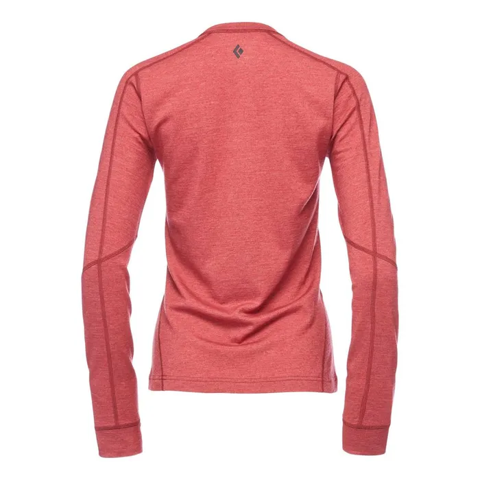 Women Baselayers Black Diamond Solution 150 Merino Baselayer Crew