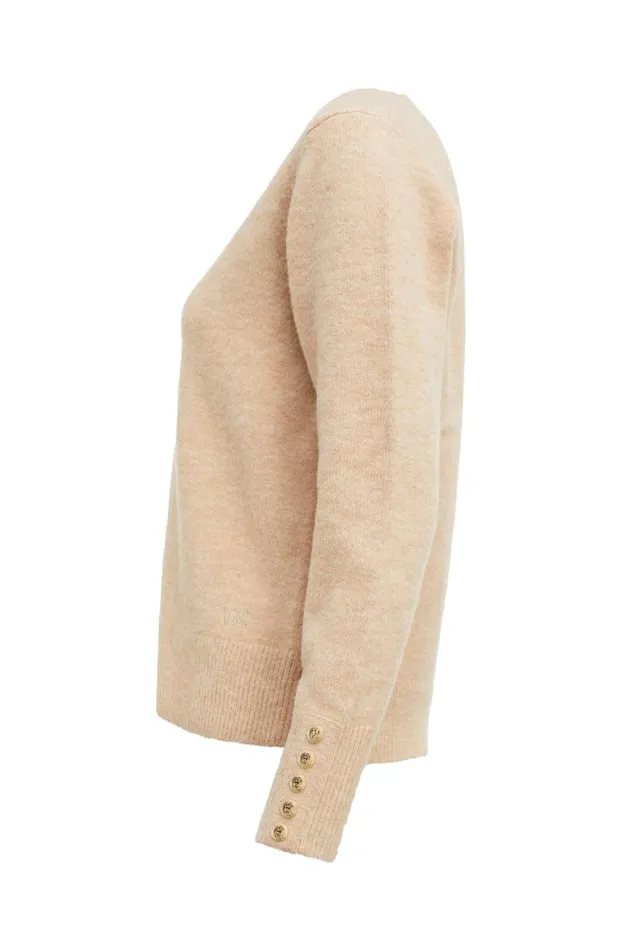 Women Berkeley VNeck Knit Camel Holland Cooper Knitwear Women Berkeley VNeck Knit Camel Holland Cooper Knitwear