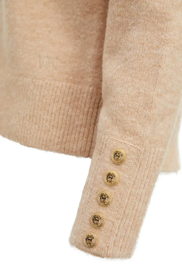 Women Berkeley VNeck Knit Camel Holland Cooper Knitwear Women Berkeley VNeck Knit Camel Holland Cooper Knitwear